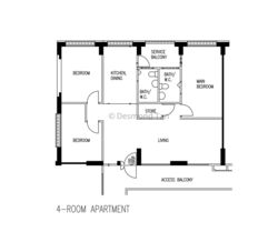 Blk 345 Kang Ching Road (Jurong West), HDB 4 Rooms #572202771